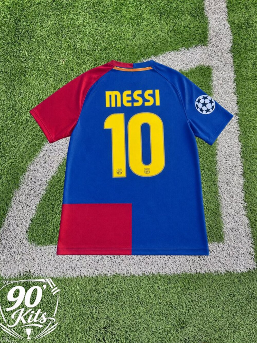 Barcelona 2008/09 Messi #10 Vintage Style Jersey